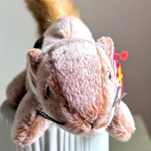 1999 4259 Vintage Chipper Chipmunk Plush Ty Beanie Baby Stuffed Animal MWT - Picture 2 of 10
